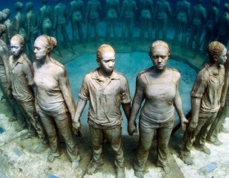 Using Sculpture for Underwater Habitat Creation