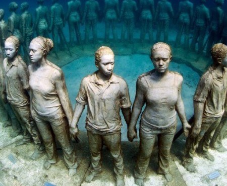 Using Sculpture for Underwater Habitat Creation