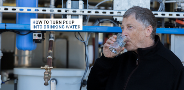 This Ingenious Machine Turns Feaces Into Drinking Water
